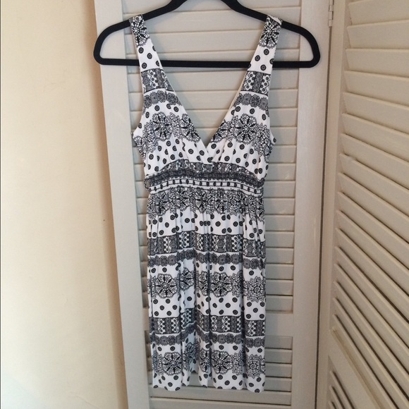 Black and White Dress