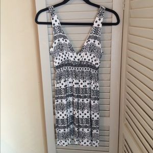 Black and White Dress