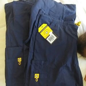 Cargo scrub pants