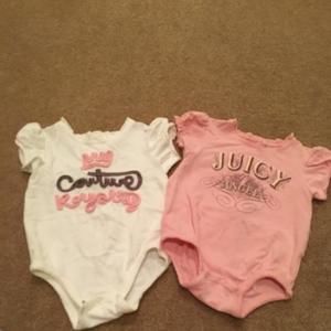 2 Juicy onesies