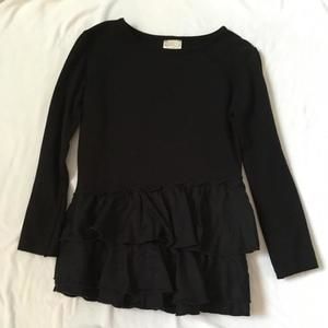 Reduced!! Girls Persnickety ruffle top