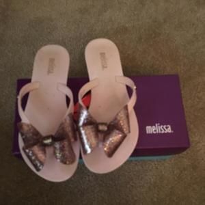 🎉💰price reduced!!! Melissa Harmonic bow sandals