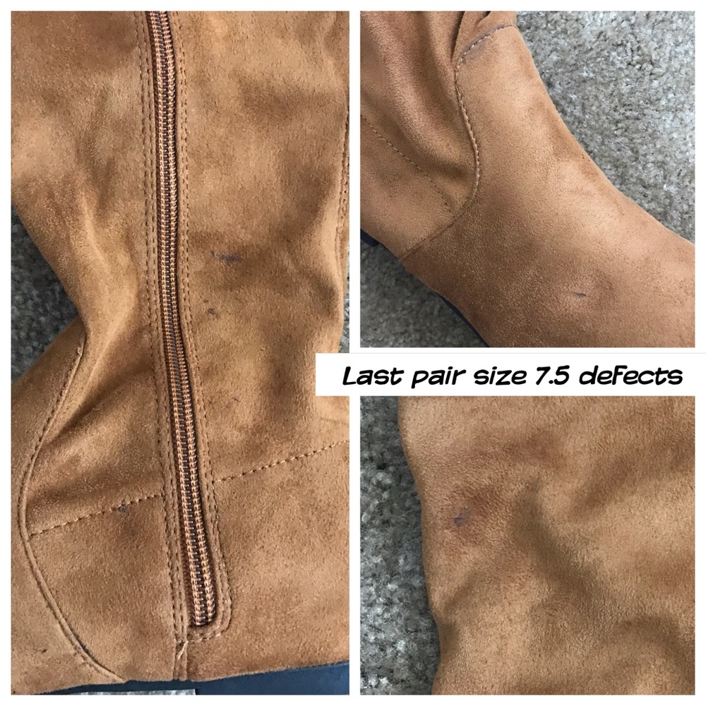 ❗️LAST PAIR❗️Camel flat thigh high boots - Picture 4 of 4