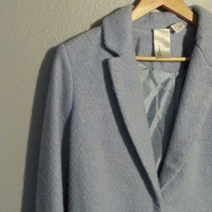 Forever 21 Jackets & Coats - FOREVER 21 BOUNCE LIGHT BLUE COAT JACKET Forever 21 Jackets & Coats - FOREVER 21 BOUNCE LIGHT BLUE COAT JACKET