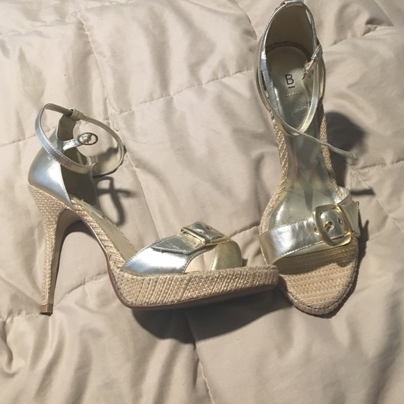 Bakers "Oriana" Gold Stilettos