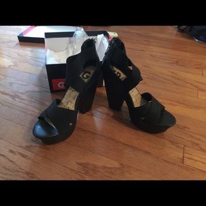 Wedge platform sandals