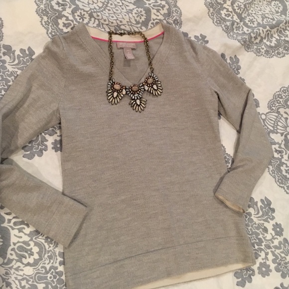 Banana Republic grey merino wool size S sweater