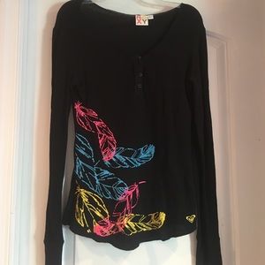 Roxy Feather Thermal Long Sleeve Shirt