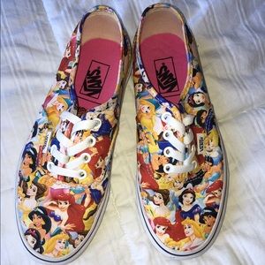 Disney collaboration with Vans - Princess themed