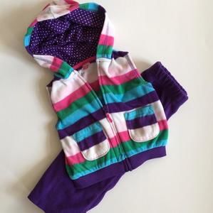Carters 2 piece fleece set