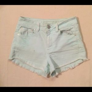 High waisted shorts