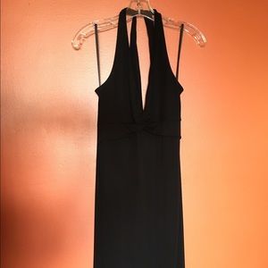 Little Black Halter Dress