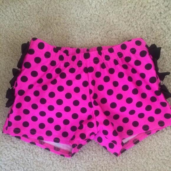 Bp designs poka dot biker shorts youth large