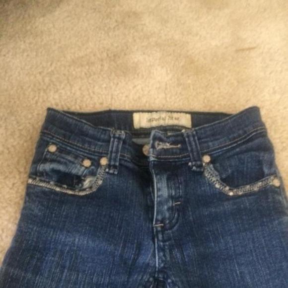 Imperial star size 7 blue jeans