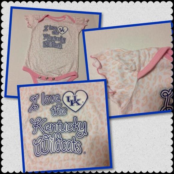 Kentucky Wildcats onsie style top
