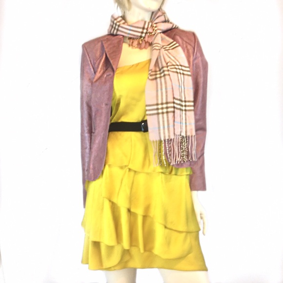 Ann Taylor Size 4 Rose / Pink  Leather jacket