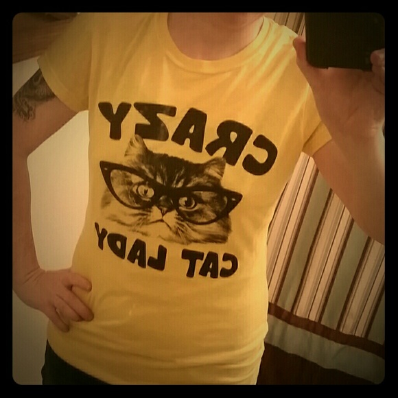 Crazy cat lady tee