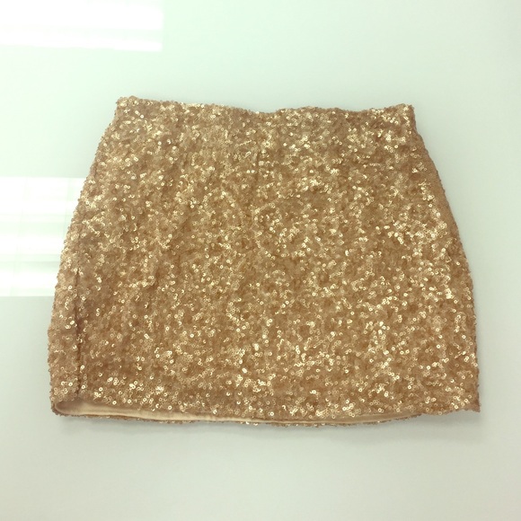 Sequin skirt