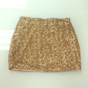 Sequin skirt