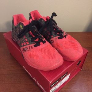 Reebok crossfit nano 5.0 8.5 neon cherry