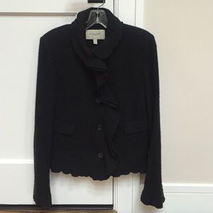 Burberry slim fit black jacket