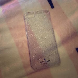 Kate Spade sparkle iPhone 6/6s case💘