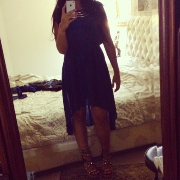 Blue high low stunning dress - Picture 4 of 4