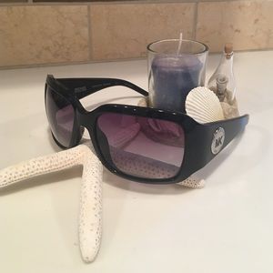 Michael Kors Black Oversized Sunglasses