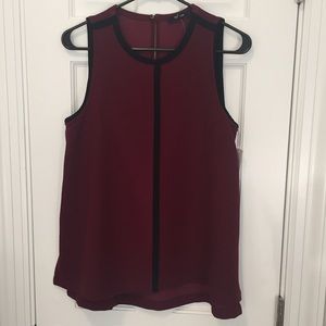Burgundy Blouse