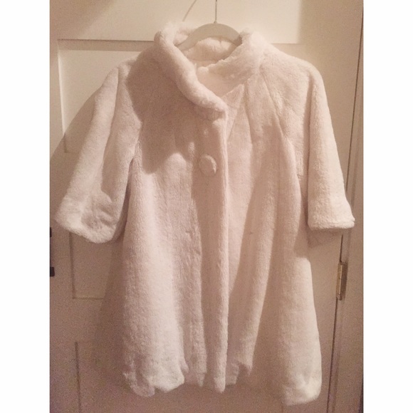 Faux fur coat