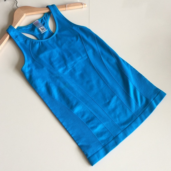 Electric yoga Blue sports bra top tank