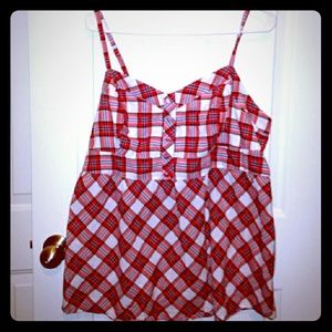 Plaid torrid shirt size 2