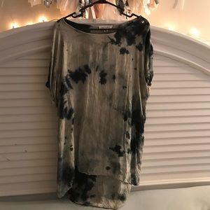 Moon & Sky tie dye tunic