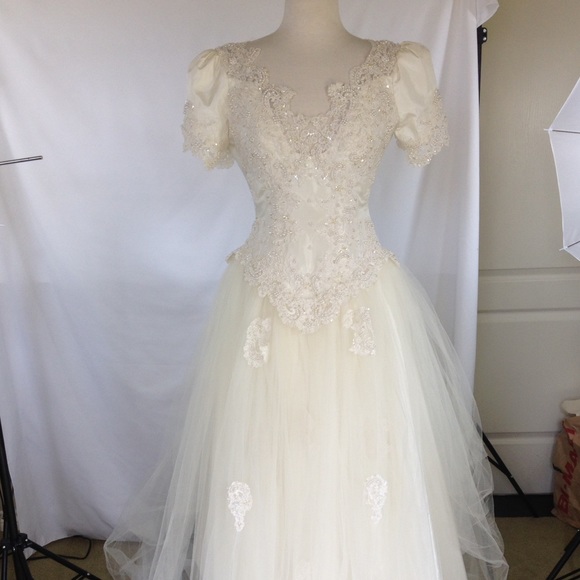 Wedding dress, unknown designer, worn 1x