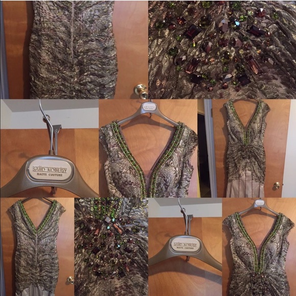 Saaid Kobisey evening gown. Size 10. - Picture 1 of 3