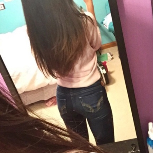 ♡dark skinny jeans♡