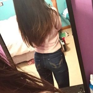 ♡dark skinny jeans♡