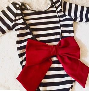 Stretchy Bow leotard