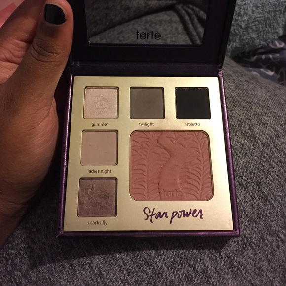Tarte sultry star power palette. Swatched only