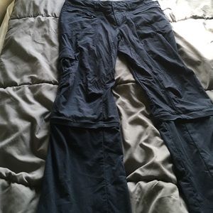 Women's REI zip off hiking pants