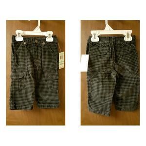 NWT Greendog Hounds Tooth Corduroy Pants 18 mos