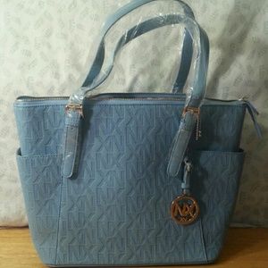 NX Blue Spacious Tote