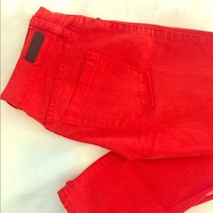 ❗SALE❗BLANK NYC Red Cropped Skinny Jeans