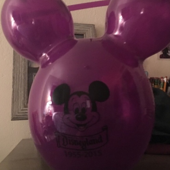 Purple ballon disney popcorn bucket