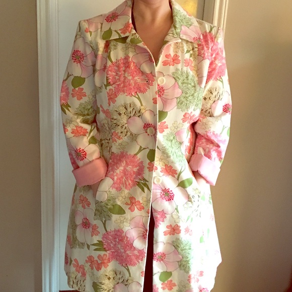 Floral coat