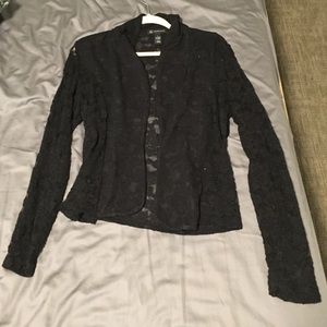 INC International Concepts jacket / blazer black L