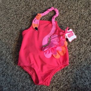 Mud pie flamingo swimsuit