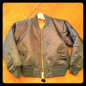 Rothco Kids Navy MA-1 Flight Jacket