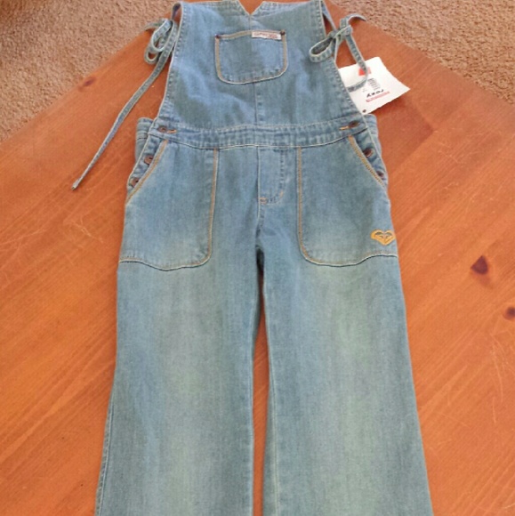 Girls Size 8 Roxy Overalls