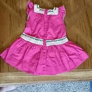 Baby Gap Dresses - Baby Gap 3-6 month Pink Crochet Dress Baby Gap Dresses - Baby Gap 3-6 month Pink Crochet Dress